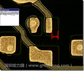 其他零件的防焊層印刷偏移，造成焊墊大小不一的現(xiàn)象。