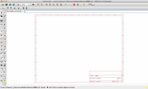 打開(kāi)電路原理圖編輯器，并選擇「檔案（File）」→「新增檔案（New）」→「電路原理圖（Schematic）」。